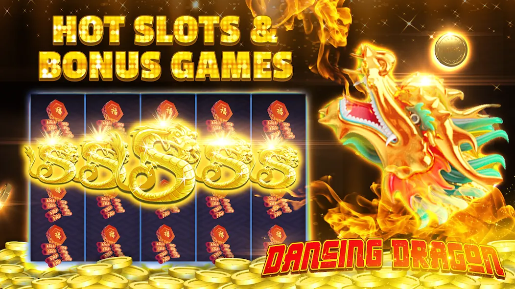 OMG! Fortune Casino Slot Games  [МОД Бесконечные монеты] Screenshot 2