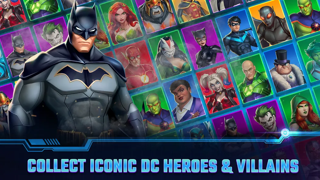 DC Heroes & Villains: Match 3  [МОД Menu] Screenshot 1