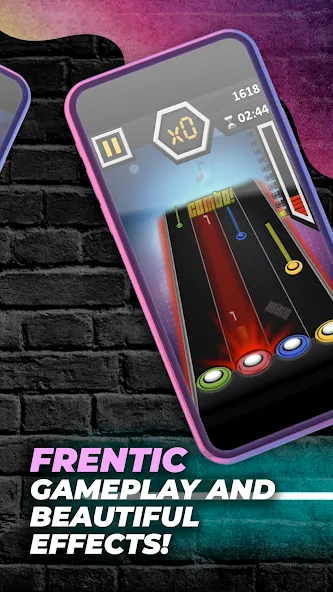 Guitar Hero Game: EDM Music (ЭДМ)  [МОД Много денег] Screenshot 3