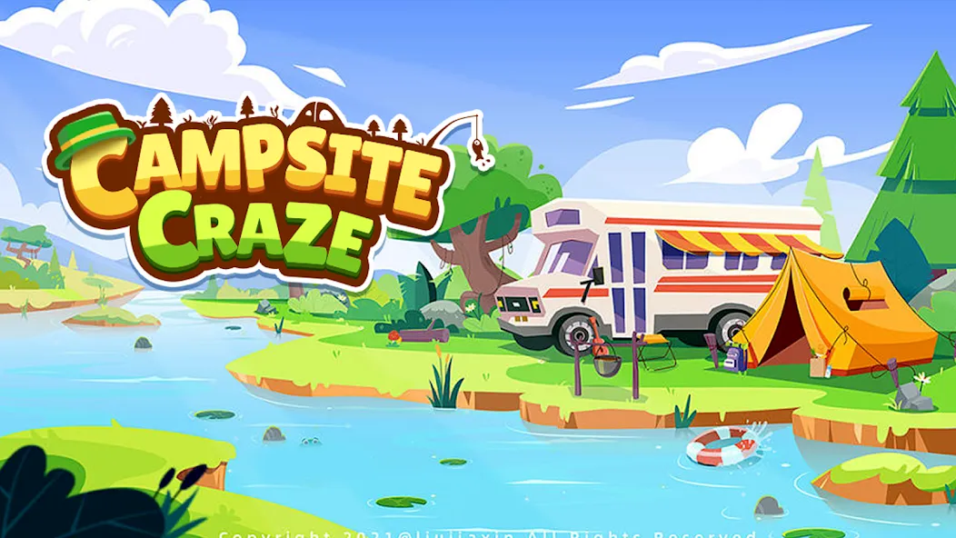 Campsite Craze: Puzzle Merge (Кемпинговая Лихорадка)  [МОД Все открыто] Screenshot 1