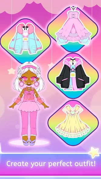 Mimistar dress up chibi doll (Министар)  [МОД Меню] Screenshot 3