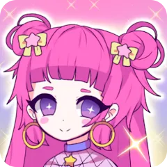 Скачать взлом Mimistar dress up chibi doll (Министар)  [МОД Меню] на Андроид