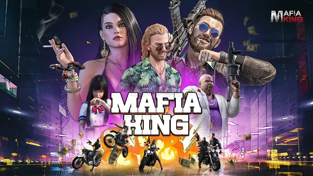 Mafia King (Мафиозный Король)  [МОД Много монет] Screenshot 1