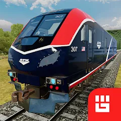 Скачать взлом Train Simulator PRO USA (Трейн Симулятор ПРО США)  [МОД Меню] на Андроид