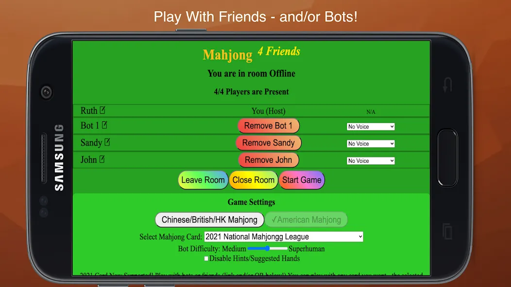 Mahjong 4 Friends (Маджонг 4 Друзей)  [МОД Бесконечные деньги] Screenshot 2