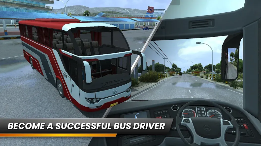 Bus Simulator Indonesia (Бус Симулятор Индонезия)  [МОД Много монет] Screenshot 1