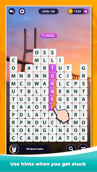 Word Surf - Word Game (Ворд Серф)  [МОД Mega Pack] Screenshot 3