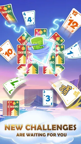 Skip-Bo (кип)  [МОД Меню] Screenshot 3