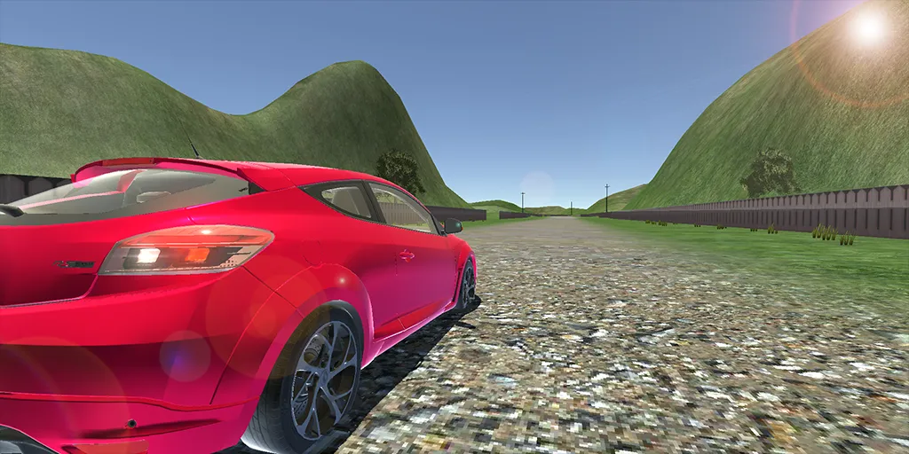 Megane Drift Simulator (Мегане Дрифт Симулятор)  [МОД Unlocked] Screenshot 1