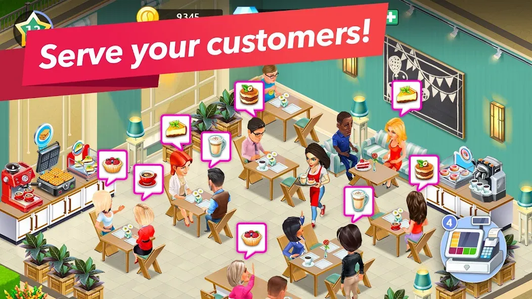 My Cafe — Restaurant Game  [МОД Много денег] Screenshot 3