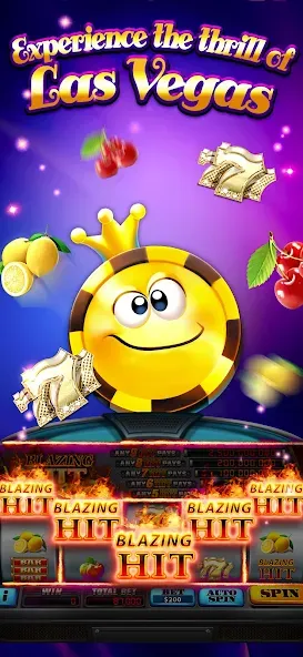 Full House Casino - Slots Game (Фулл Хаус Казино)  [МОД Много денег] Screenshot 2