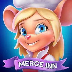 Скачать взлом Merge Inn - Cafe Merge Game (Мердж Инн)  [МОД Бесконечные монеты] на Андроид