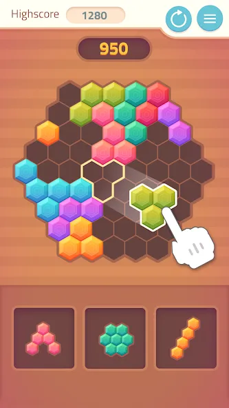 Triangles & Blocks (Полиблок)  [МОД Бесконечные монеты] Screenshot 4