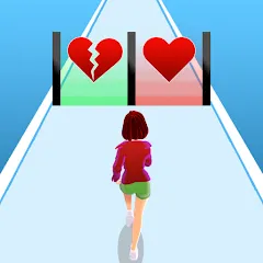 Скачать взлом Girl Run 3D - Fun Running Game (девушка бежит) [МОД Unlocked] на Андроид