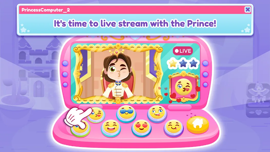 Princess Computer 2 Girl Games  [МОД Unlimited Money] Screenshot 3