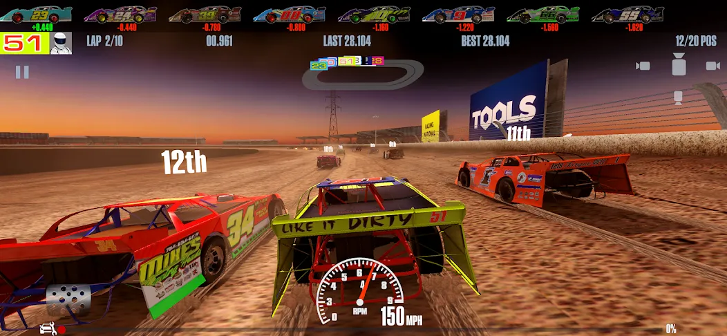 Stock Car Racing (ток Кар Гонки)  [МОД Unlocked] Screenshot 2