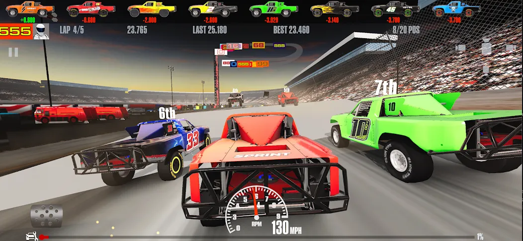 Stock Car Racing (ток Кар Гонки)  [МОД Unlocked] Screenshot 5