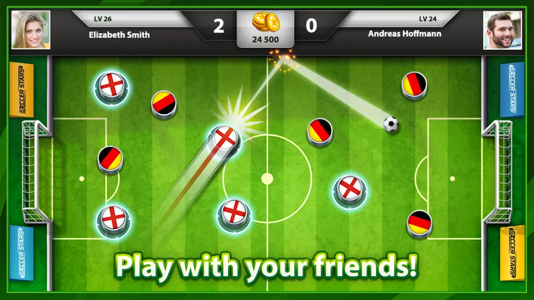 Soccer Stars: Football Games (ок Старс)  [МОД Mega Pack] Screenshot 1