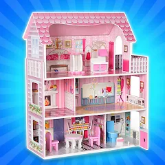 Скачать взлом Girl Doll House Design & Clean [МОД Меню] на Андроид