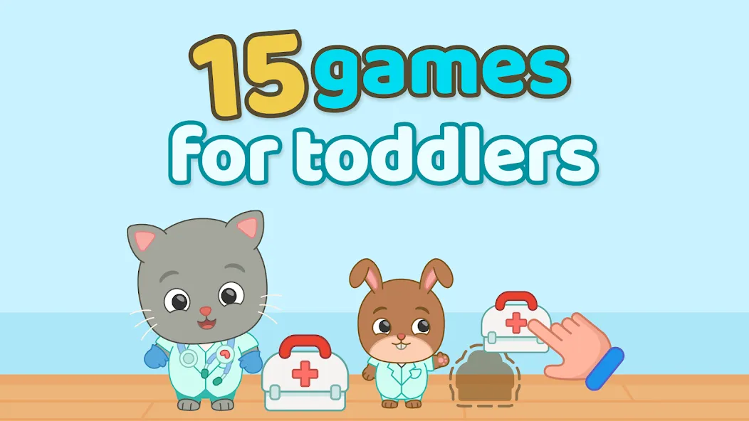 Learning games for toddlers 2+  [МОД Unlocked] Screenshot 1