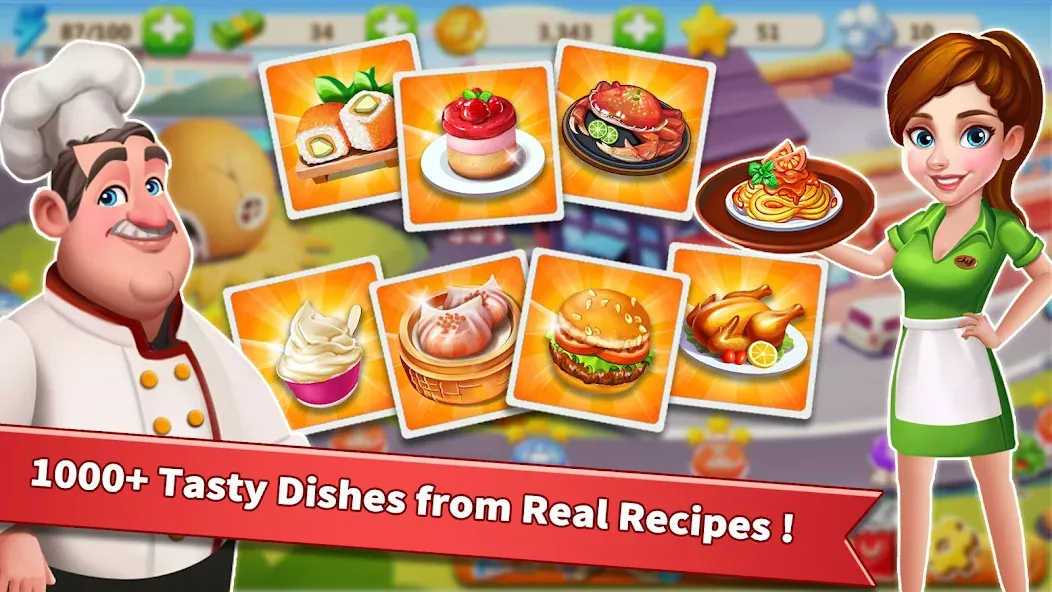 Rising Super Chef - Cook Fast (Райзинг Супер Шеф)  [МОД Unlimited Money] Screenshot 5