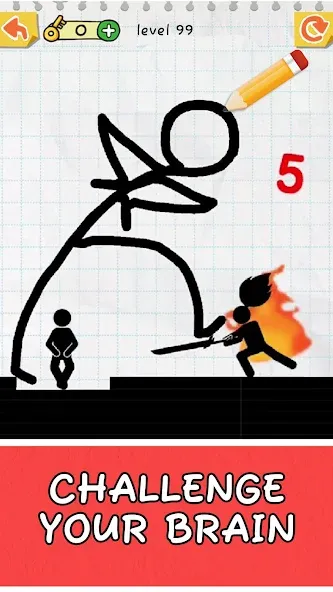 Draw 2 Save: Stickman Puzzle (Дроу 2 Сэйв)  [МОД Mega Pack] Screenshot 5