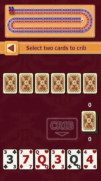 Cribbage (Криббидж)  [МОД Меню] Screenshot 1