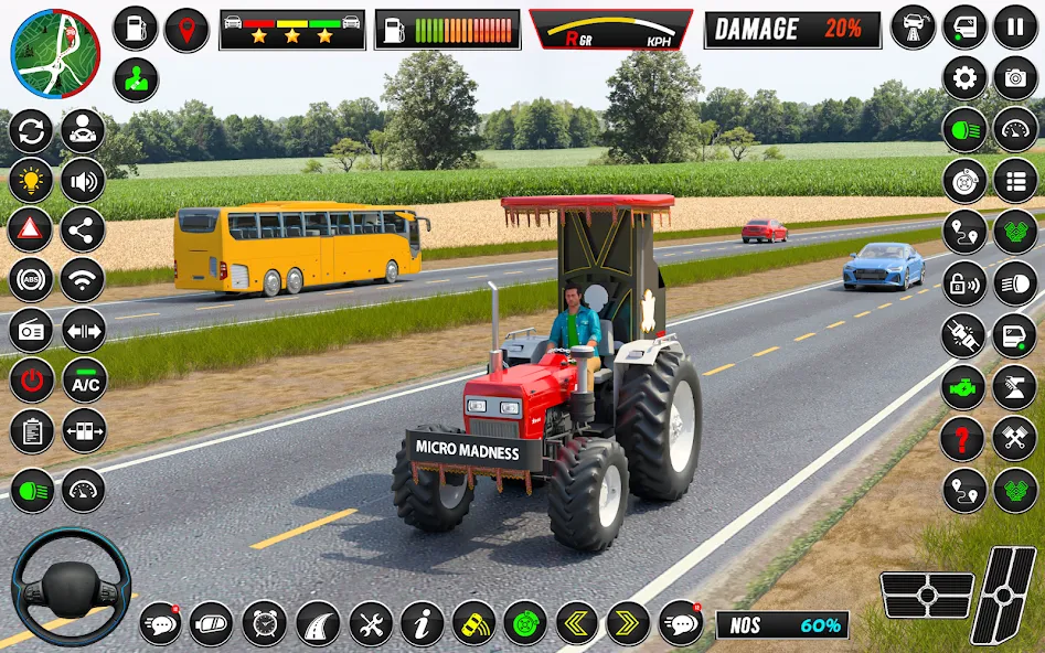 Indian Tractor Games Simulator  [МОД Menu] Screenshot 5