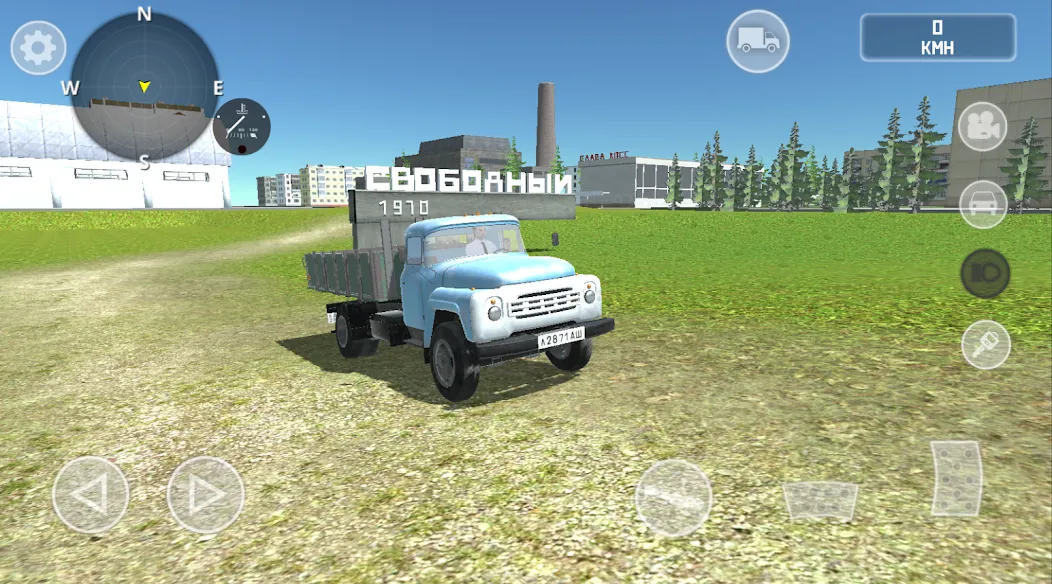 SovietCar: Simulator (оветКар)  [МОД Бесконечные монеты] Screenshot 4