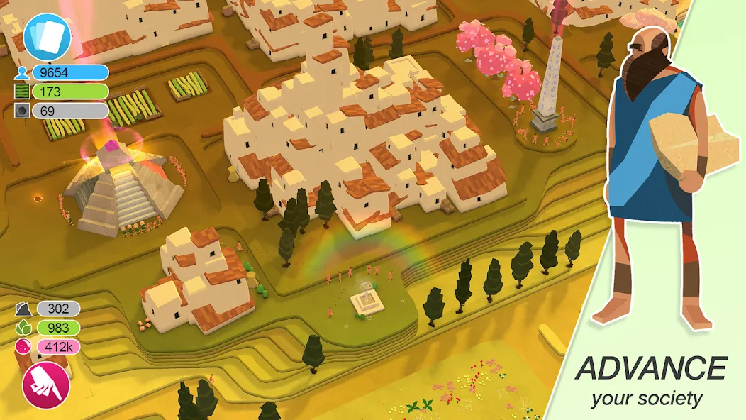 Godus (Годус)  [МОД Бесконечные деньги] Screenshot 2