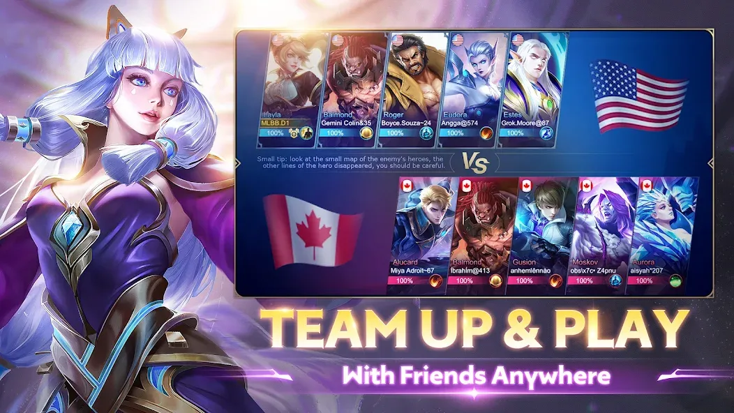 Mobile Legends: Bang Bang (Мобильные Легенды)  [МОД Много монет] Screenshot 3