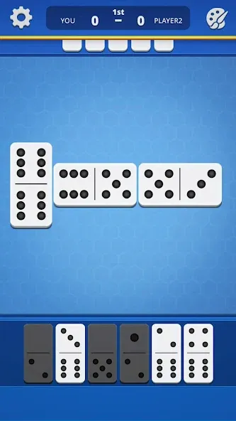 Dominoes - Classic Domino Game (Домино)  [МОД Все открыто] Screenshot 1