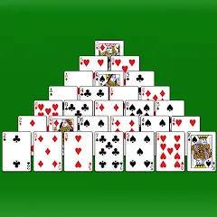 Скачать взлом Pyramid Solitaire - Card Games (Пирамида Солитер) [МОД Много монет] на Андроид