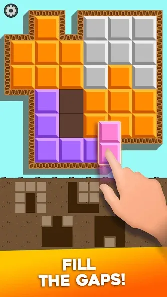 Block Puzzle Cats (Блок Пазл Кошки)  [МОД Unlocked] Screenshot 2