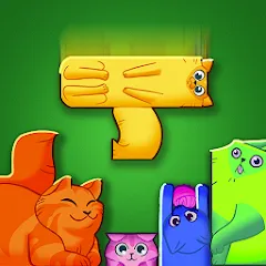 Скачать взлом Block Puzzle Cats (Блок Пазл Кошки)  [МОД Unlocked] на Андроид