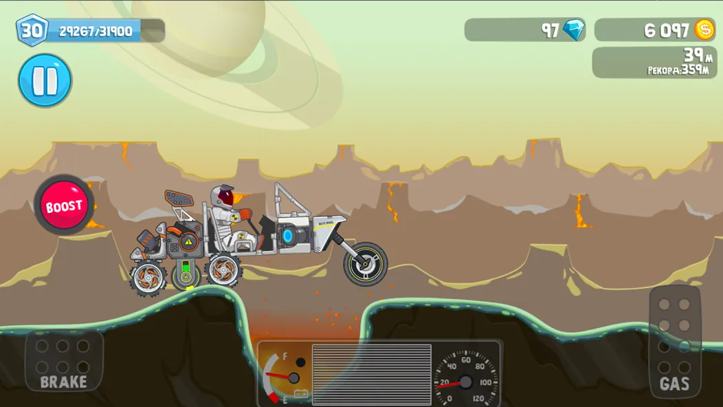 Rovercraft:Race Your Space Car (Роверкрафт)  [МОД Все открыто] Screenshot 4