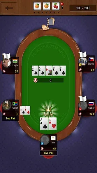 Texas holdem poker king  [МОД Много денег] Screenshot 5