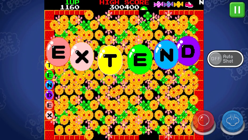 BUBBLE BOBBLE classic (БАБЛ БОББЛ классика)  [МОД Бесконечные монеты] Screenshot 3