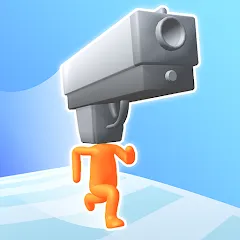 Скачать взлом Gun Head Run (Ган Хэд Ран)  [МОД Unlimited Money] на Андроид