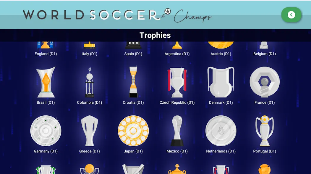 World Soccer Champs (Ворлд Соккер Чемпс)  [МОД Все открыто] Screenshot 4