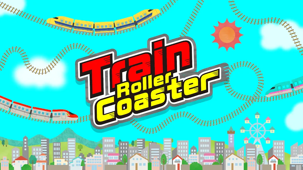 Train Roller Coaster (Трейн Роллеркостер)  [МОД Unlimited Money] Screenshot 1