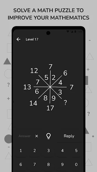 Math Puzzle & Brain Riddles  [МОД Бесконечные деньги] Screenshot 3