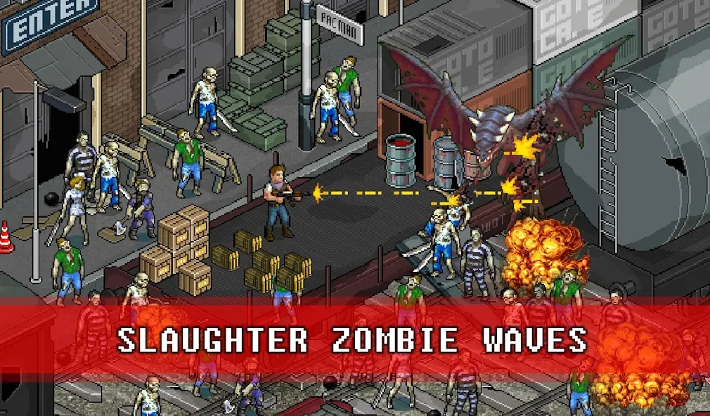 Fury Survivor: Pixel Z (Фьюри Сурвайвер)  [МОД Menu] Screenshot 4