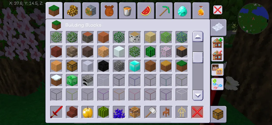 MultiCraft — Build and Mine!  [МОД Много монет] Screenshot 4