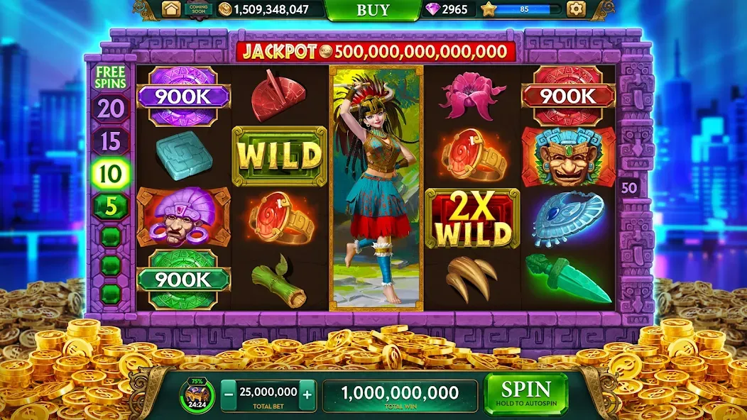 ARK Casino - Vegas Slots Game (АРК Казино)  [МОД Unlocked] Screenshot 3