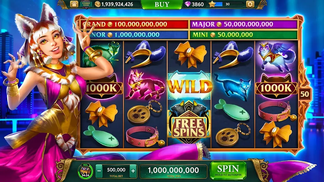 ARK Casino - Vegas Slots Game (АРК Казино)  [МОД Unlocked] Screenshot 4