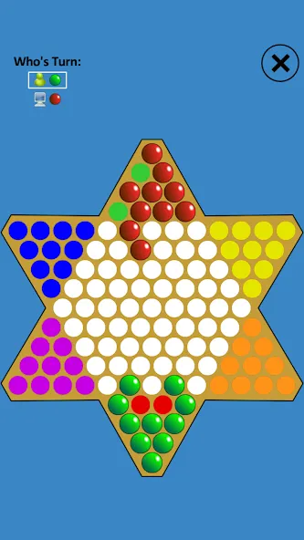 Chinese Checkers Touch (Китайские шашки Тач)  [МОД Много монет] Screenshot 1