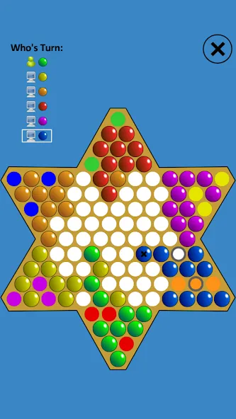 Chinese Checkers Touch (Китайские шашки Тач)  [МОД Много монет] Screenshot 3