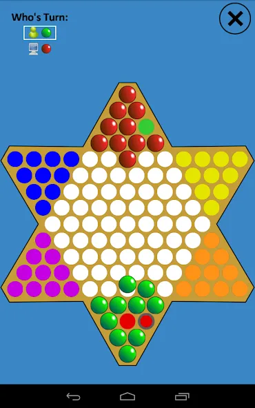 Chinese Checkers Touch (Китайские шашки Тач)  [МОД Много монет] Screenshot 4