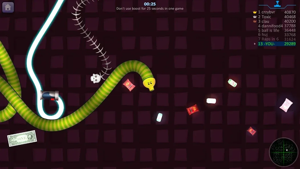 Snake Hunt: Worm io Games Zone  [МОД Mega Pack] Screenshot 5